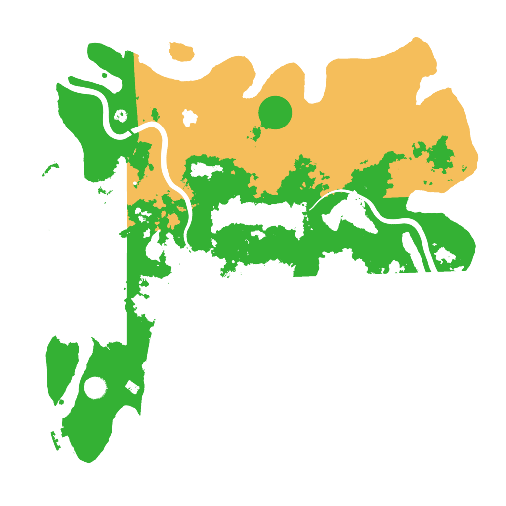 Biome Rust Map: Procedural Map, Size: 4000, Seed: 17204960