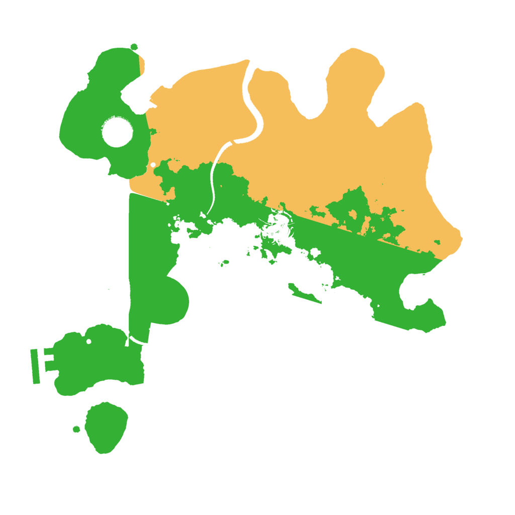 Biome Rust Map: Procedural Map, Size: 3000, Seed: 682713