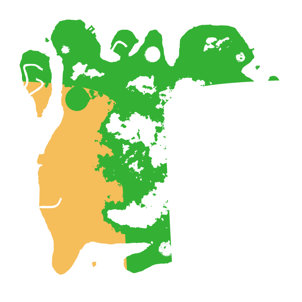 Biome Rust Map: Procedural Map, Size: 3450, Seed: 36151083