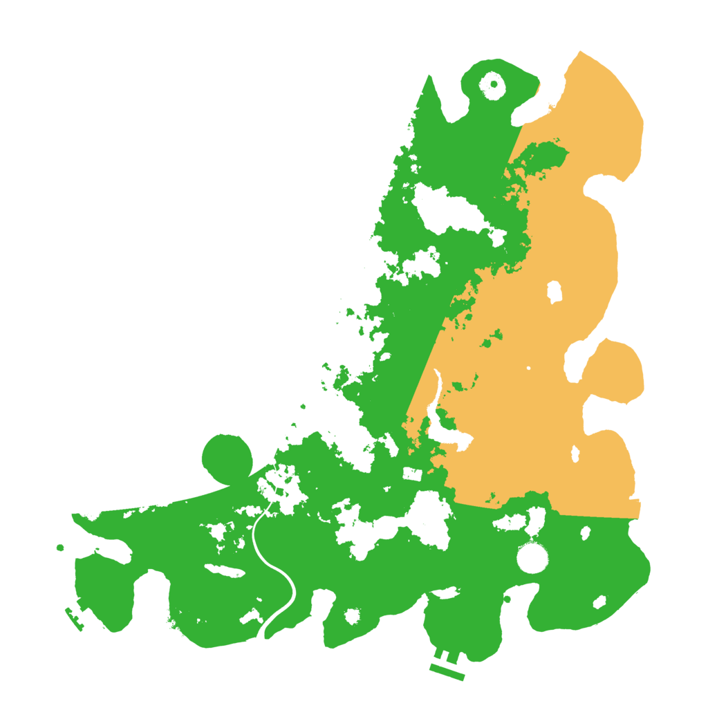 Biome Rust Map: Procedural Map, Size: 4000, Seed: 74105748