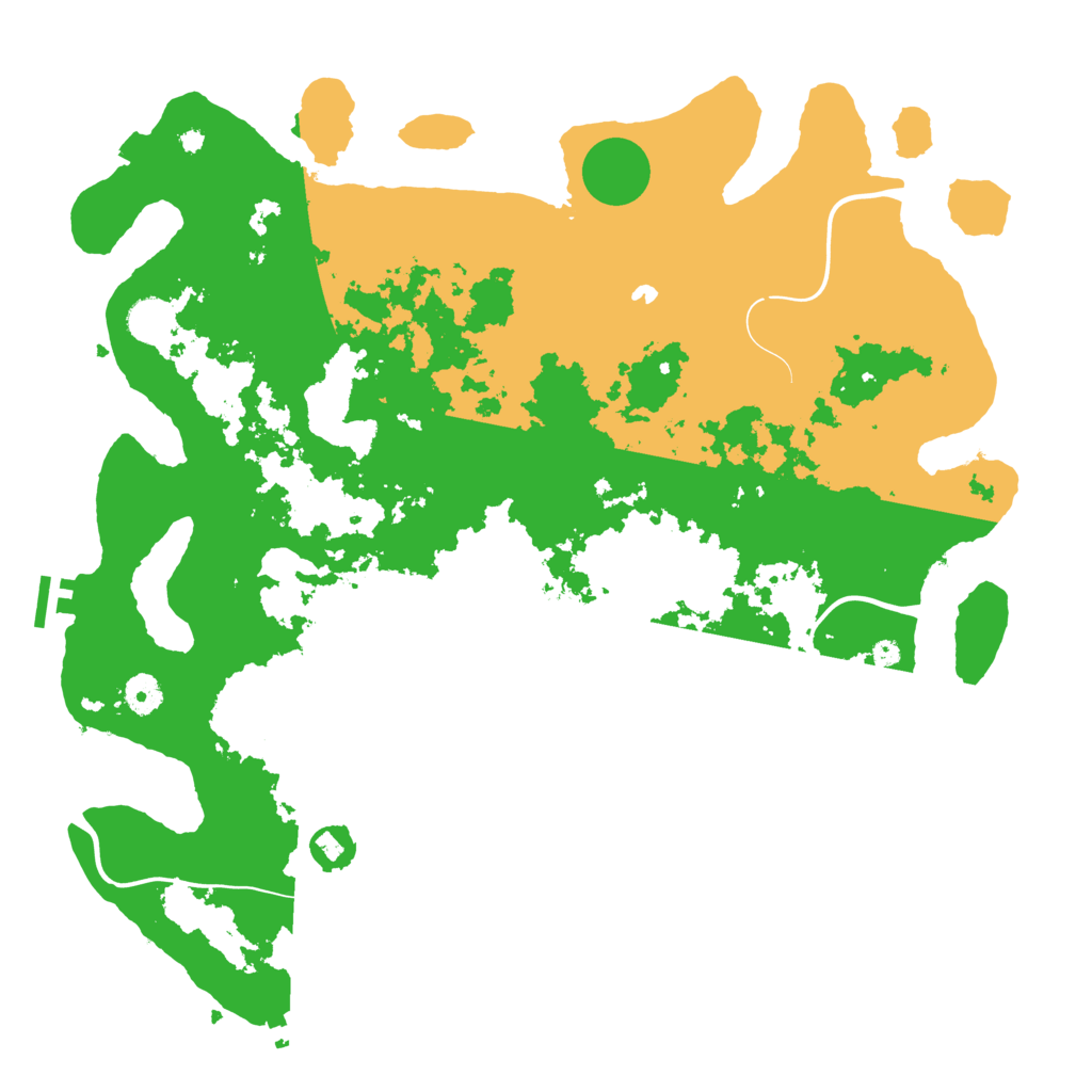 Biome Rust Map: Procedural Map, Size: 4250, Seed: 358163472