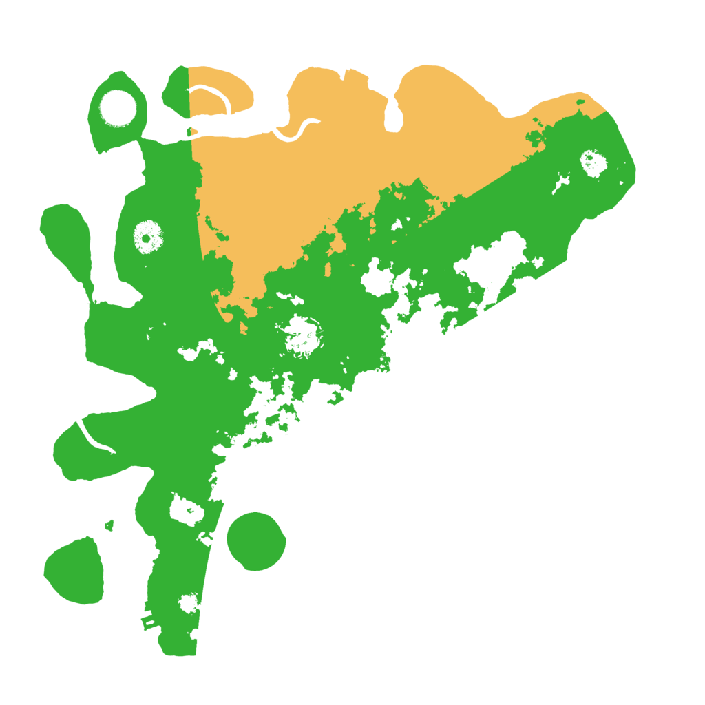 Biome Rust Map: Procedural Map, Size: 3400, Seed: 40719077