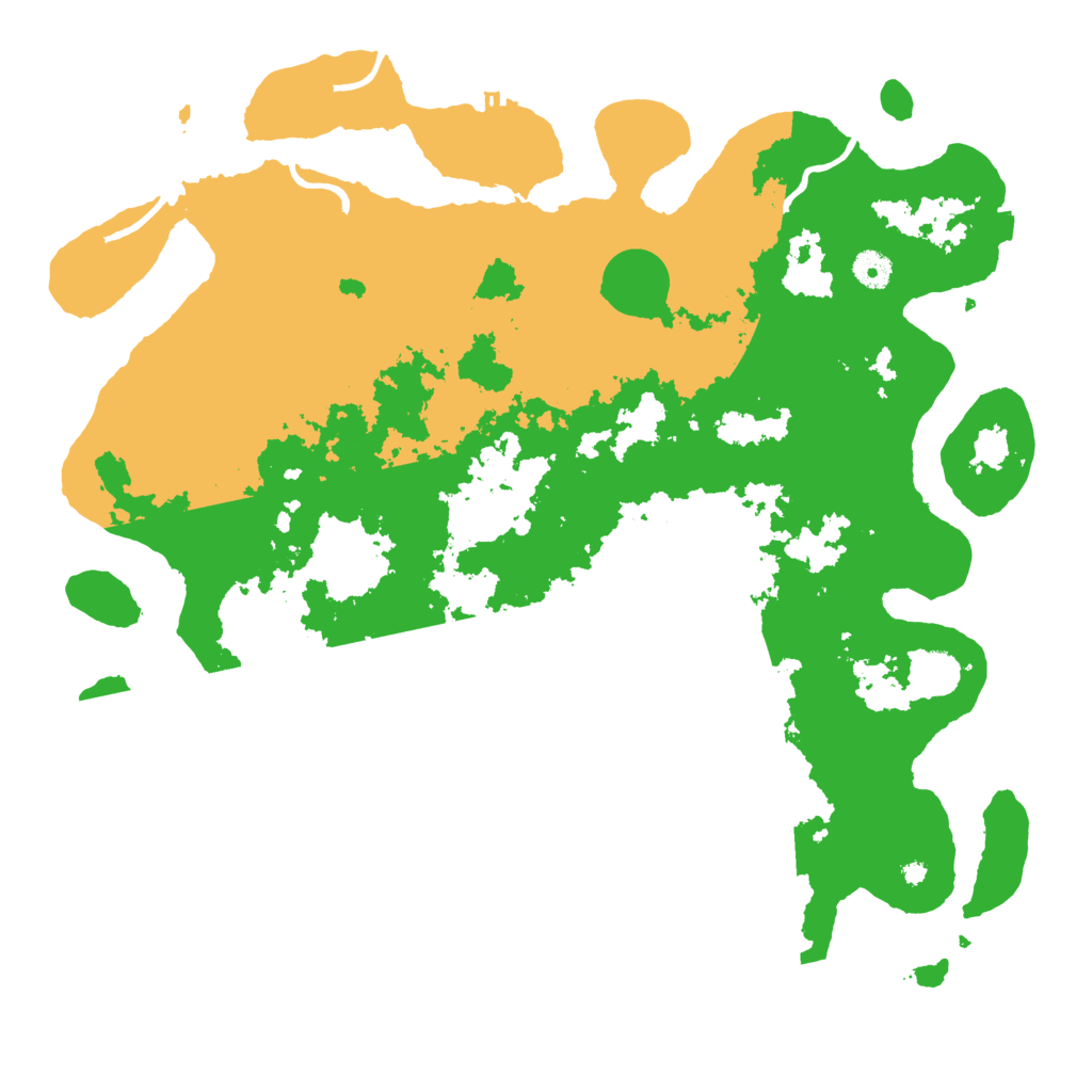 Biome Rust Map: Procedural Map, Size: 4300, Seed: 53289880