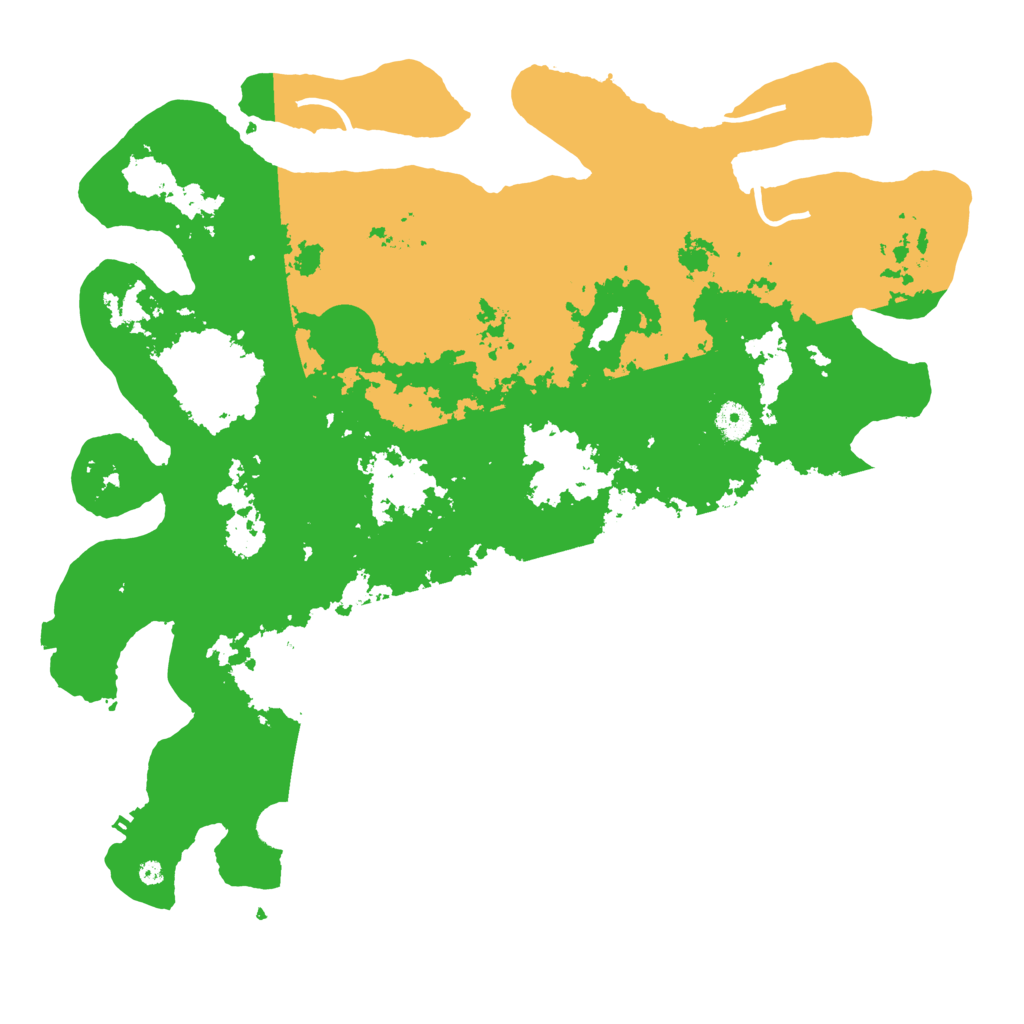 Biome Rust Map: Procedural Map, Size: 4350, Seed: 1110754251