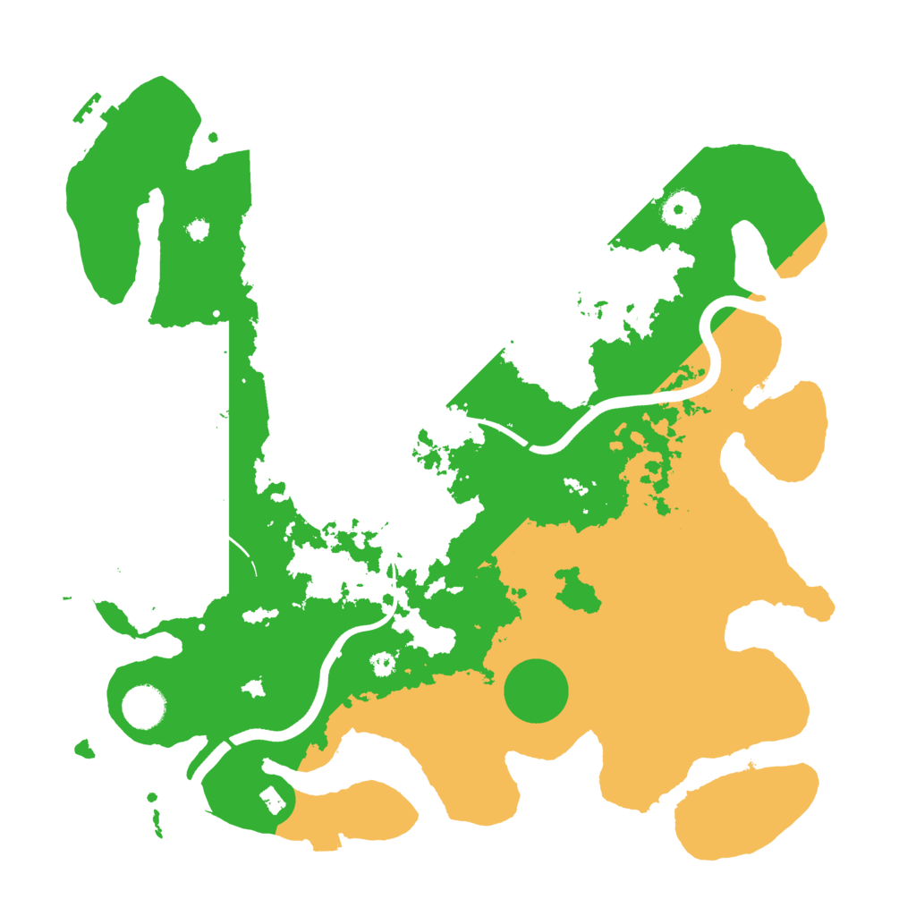 Biome Rust Map: Procedural Map, Size: 3750, Seed: 69232133