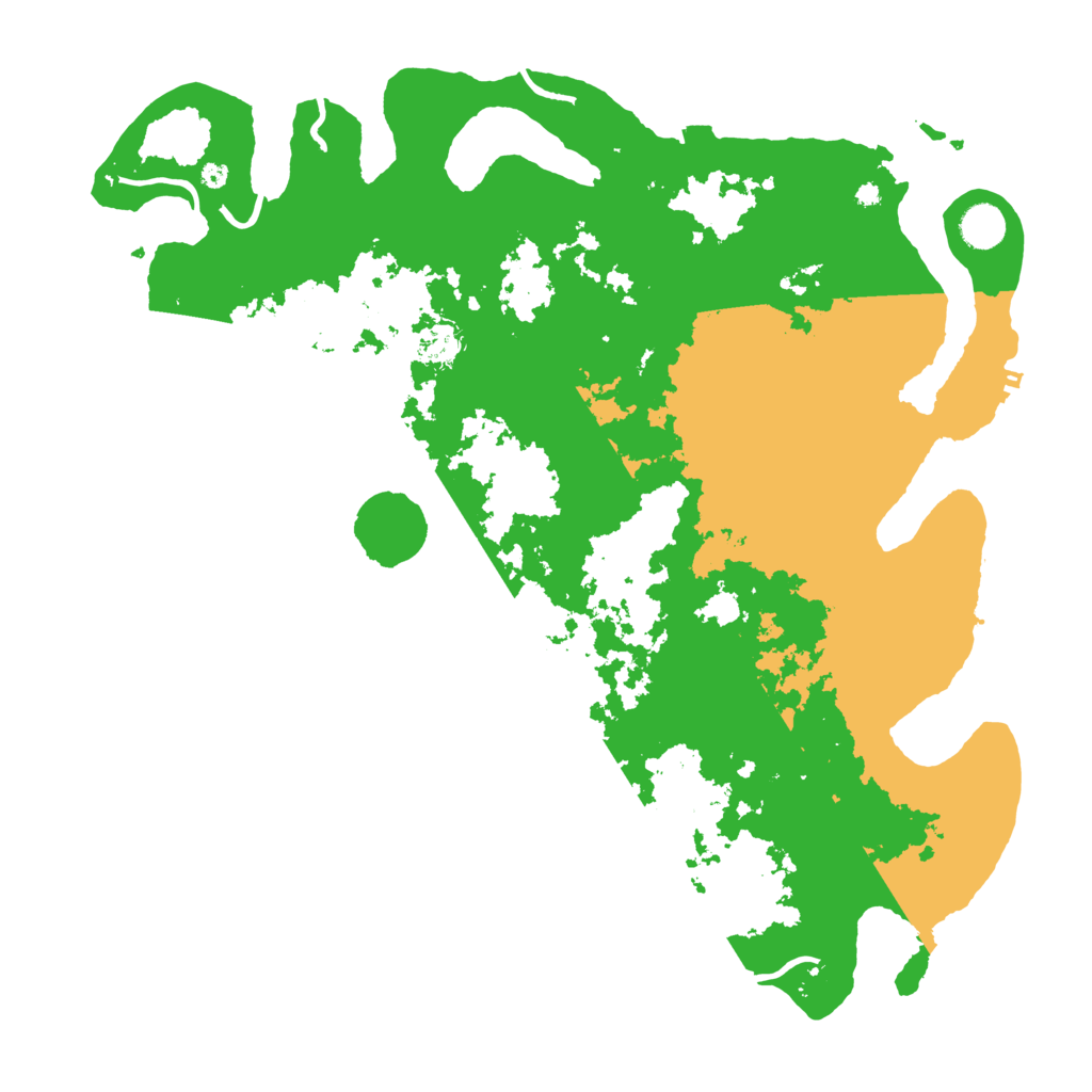 Biome Rust Map: Procedural Map, Size: 4250, Seed: 1164202807