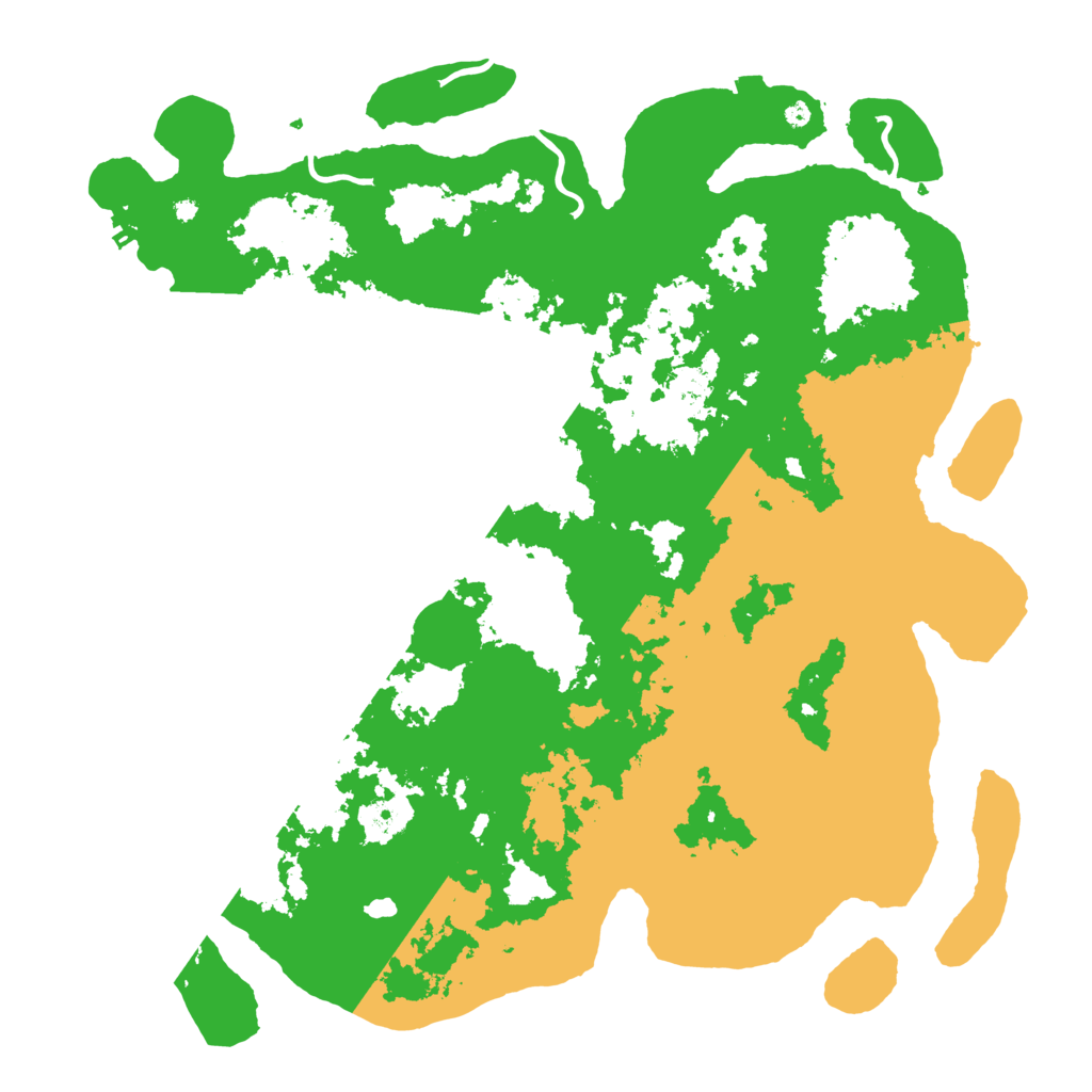 Biome Rust Map: Procedural Map, Size: 4500, Seed: 3240