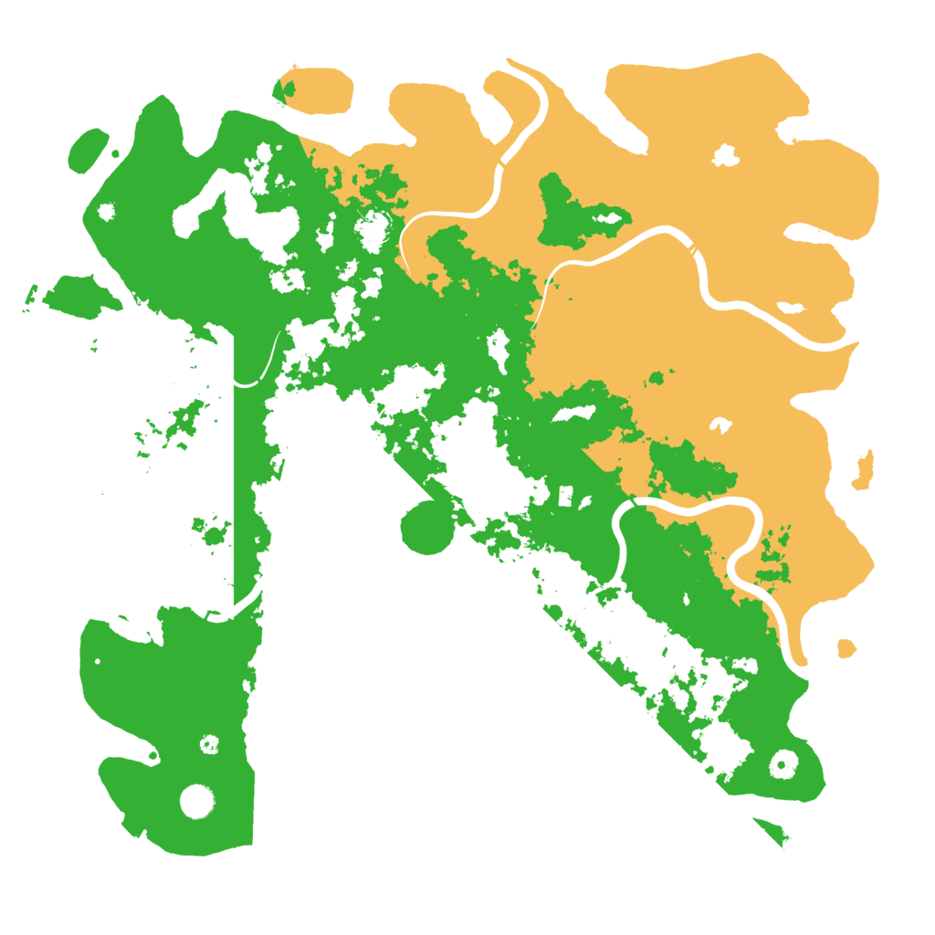 Biome Rust Map: Procedural Map, Size: 4800, Seed: 4208969