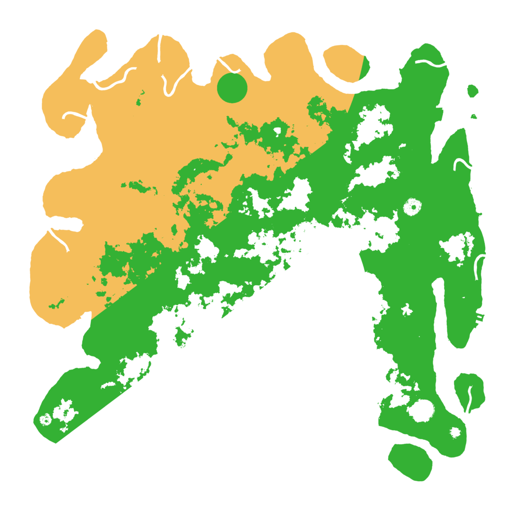 Biome Rust Map: Procedural Map, Size: 4500, Seed: 2405