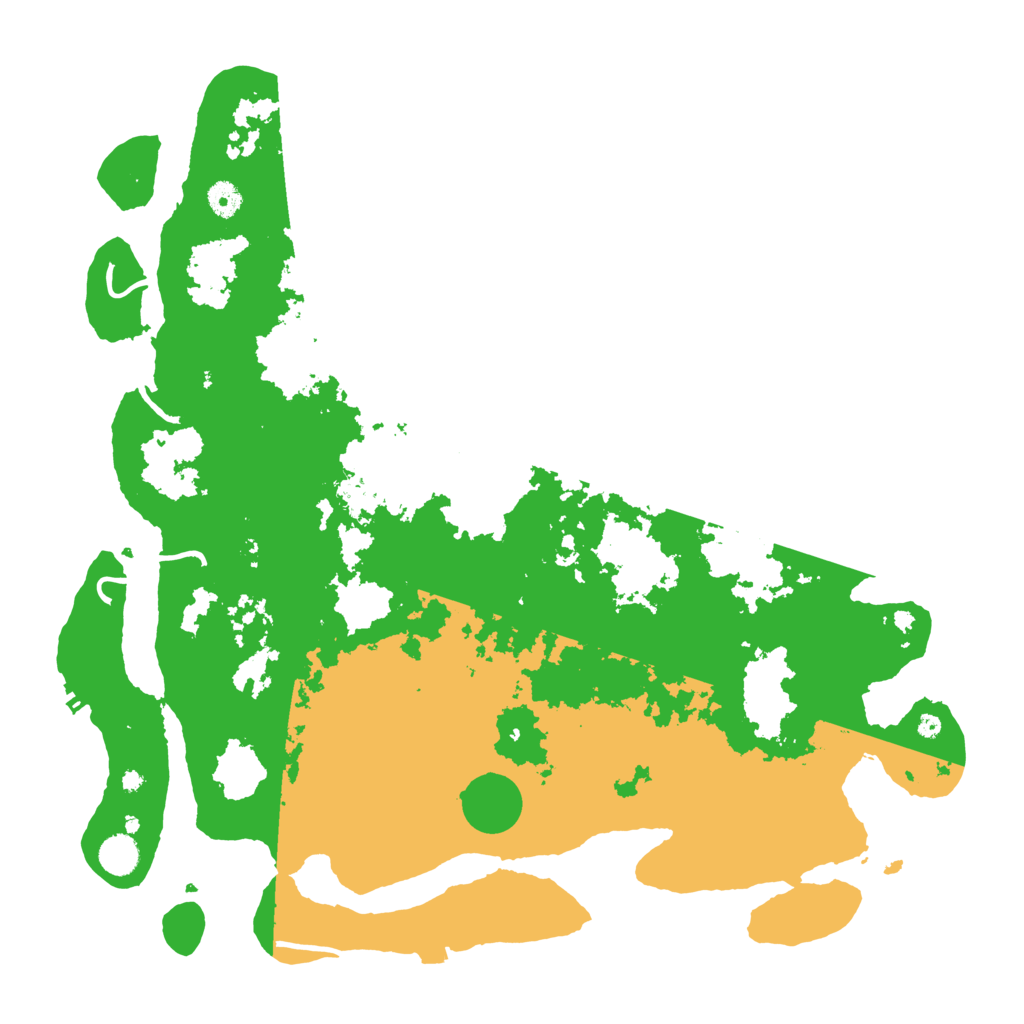Biome Rust Map: Procedural Map, Size: 4500, Seed: 472389054