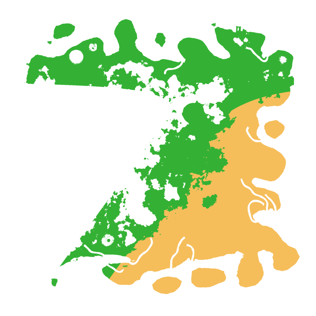 Biome Rust Map: Procedural Map, Size: 4000, Seed: 1129086050
