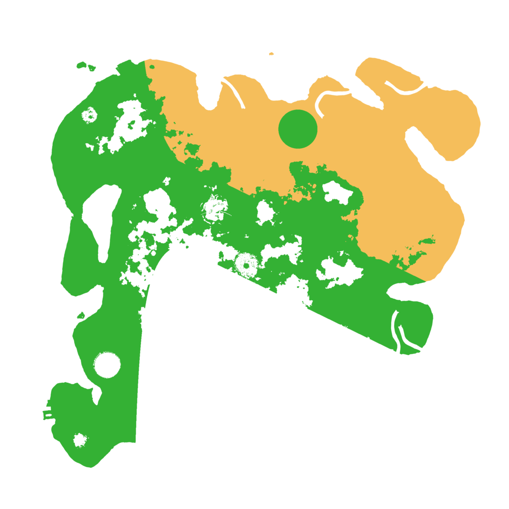 Biome Rust Map: Procedural Map, Size: 3450, Seed: 75274578