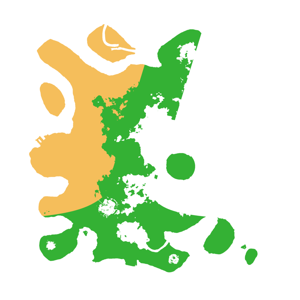 Biome Rust Map: Procedural Map, Size: 3000, Seed: 5843916