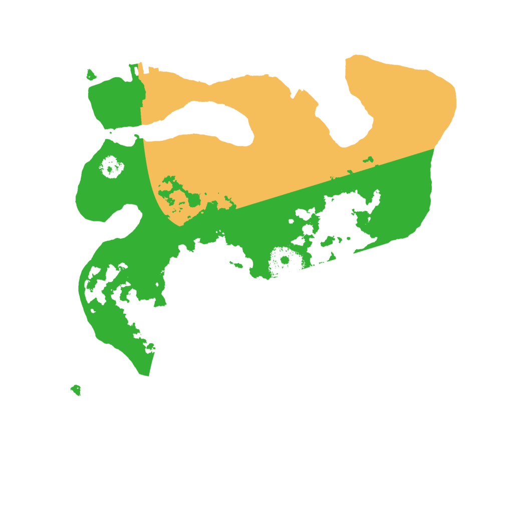 Biome Rust Map: Procedural Map, Size: 2400, Seed: 652465770