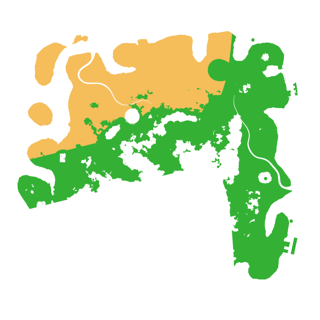 Biome Rust Map: Procedural Map, Size: 3850, Seed: 20479913