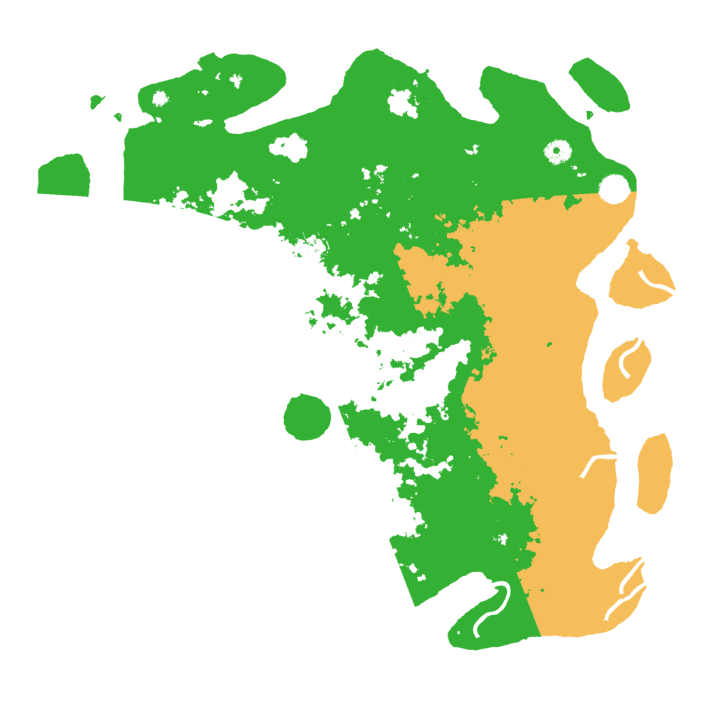 Biome Rust Map: Procedural Map, Size: 4250, Seed: 38249082