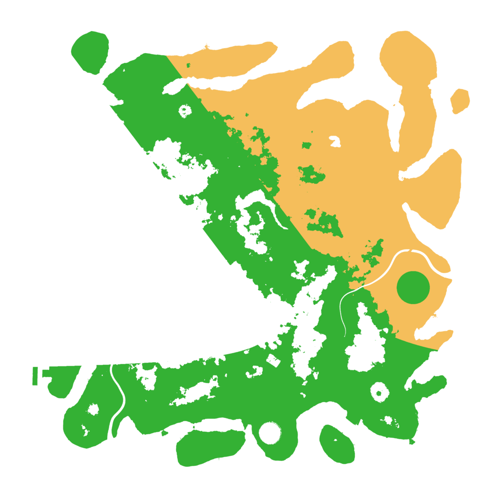 Biome Rust Map: Procedural Map, Size: 4000, Seed: 748092690