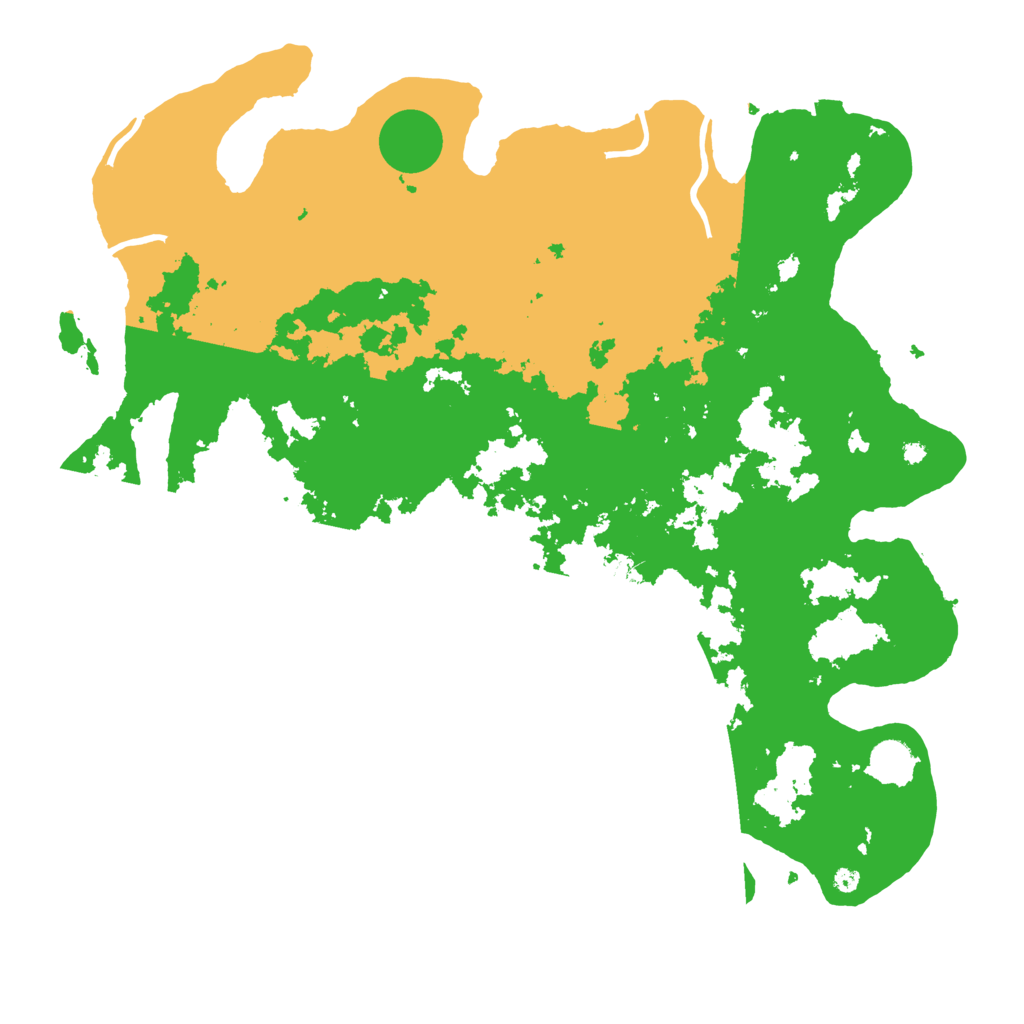 Biome Rust Map: Procedural Map, Size: 4250, Seed: 88998502