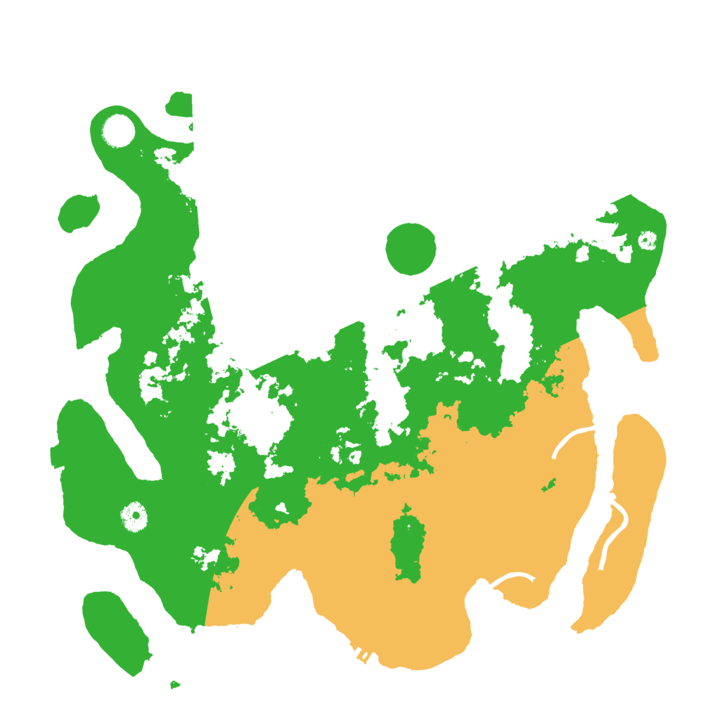 Biome Rust Map: Procedural Map, Size: 3900, Seed: 6453128