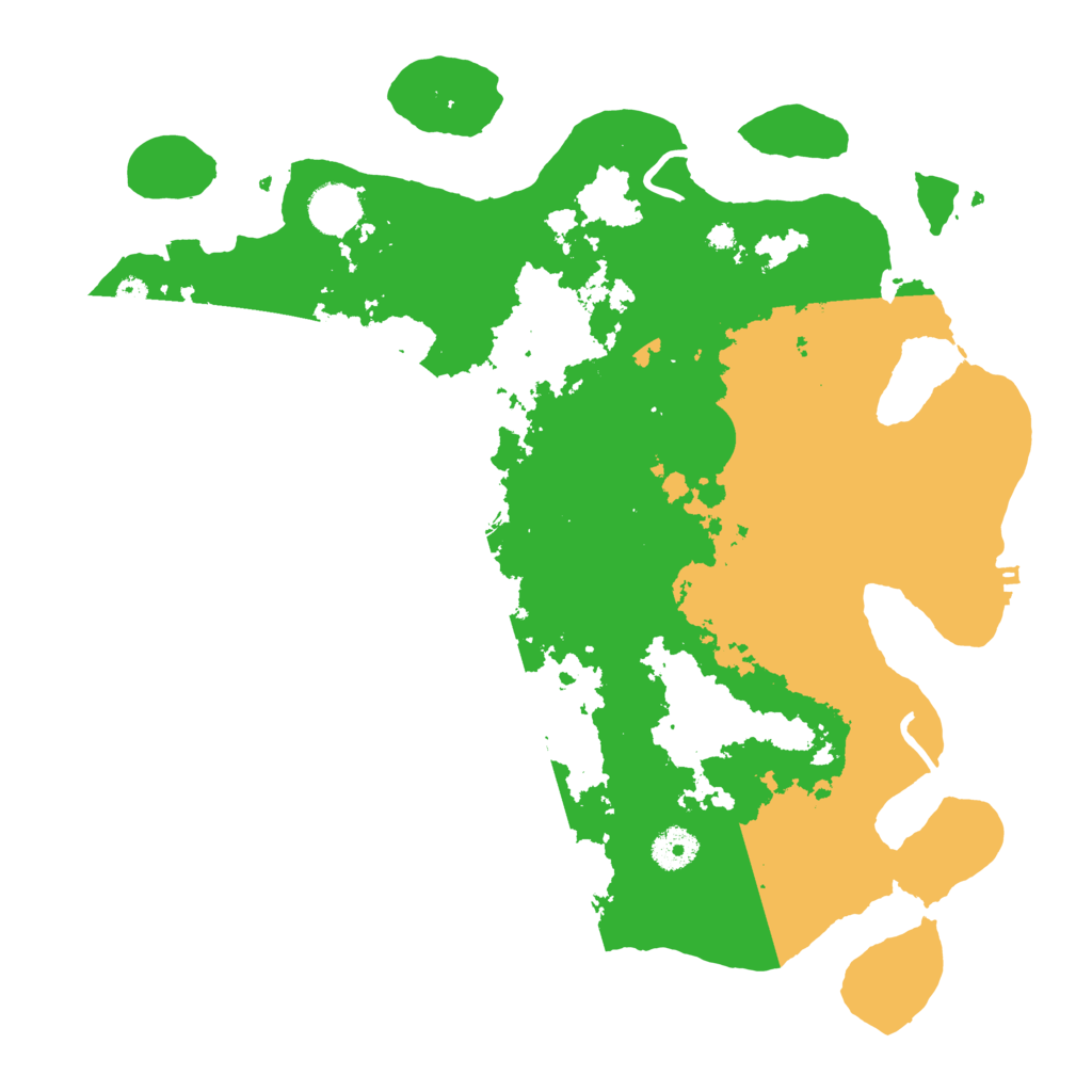 Biome Rust Map: Procedural Map, Size: 3750, Seed: 21213473