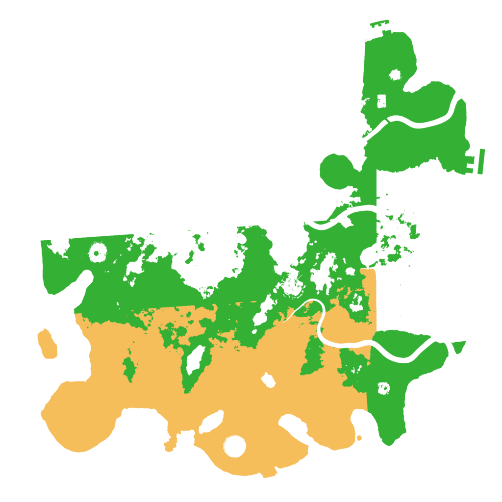 Biome Rust Map: Procedural Map, Size: 4000, Seed: 37288707