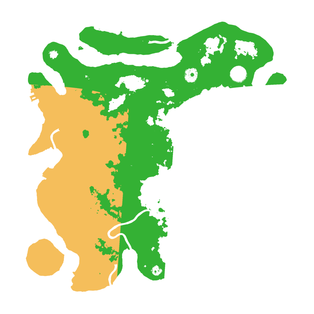 Biome Rust Map: Procedural Map, Size: 3400, Seed: 33286392