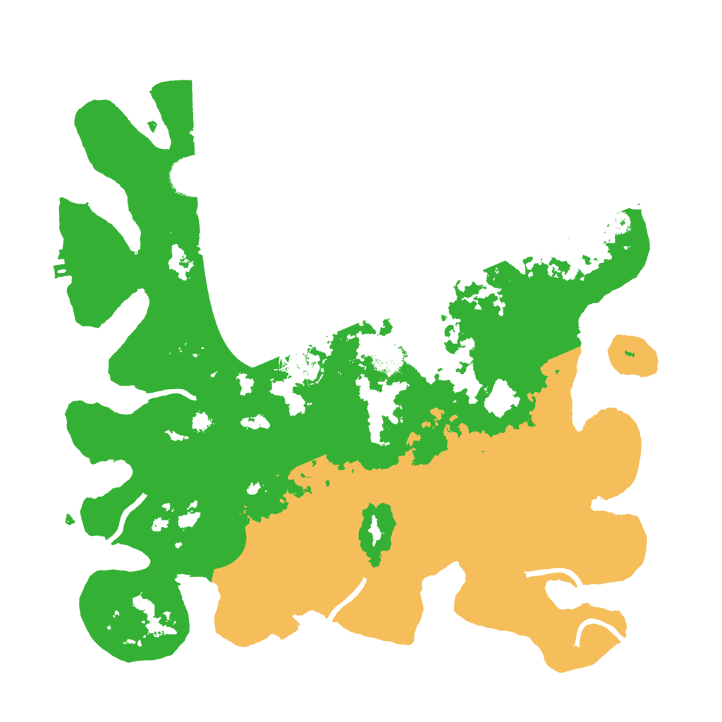 Biome Rust Map: Procedural Map, Size: 3450, Seed: 79377041