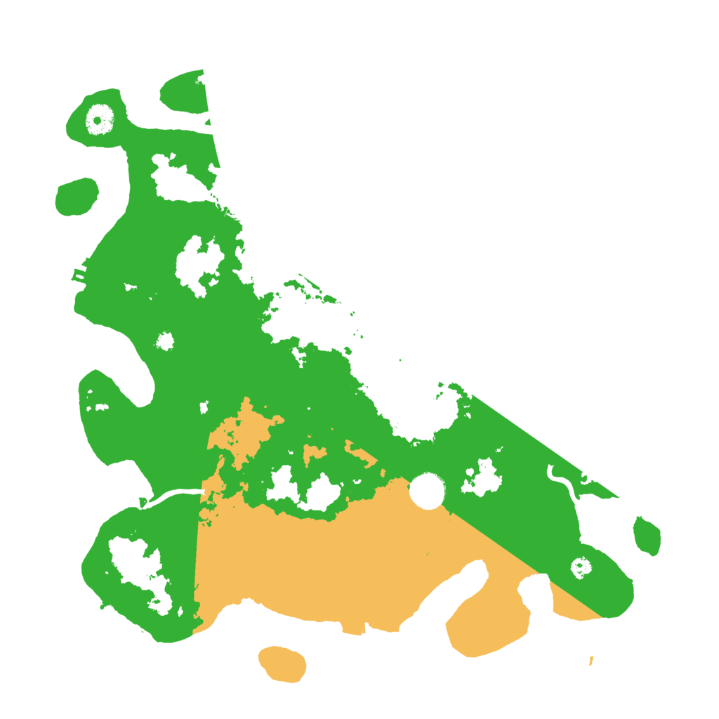 Biome Rust Map: Procedural Map, Size: 3650, Seed: 74365152