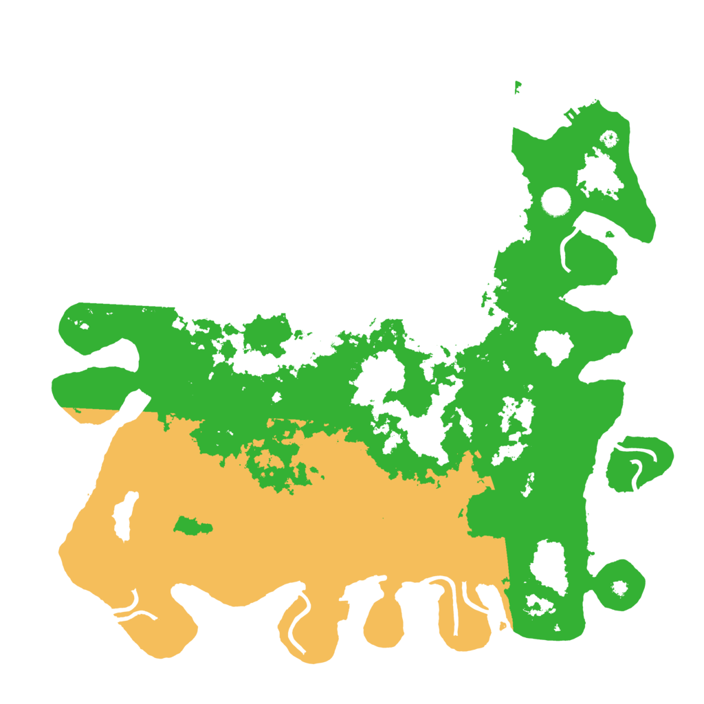 Biome Rust Map: Procedural Map, Size: 4250, Seed: 51350455