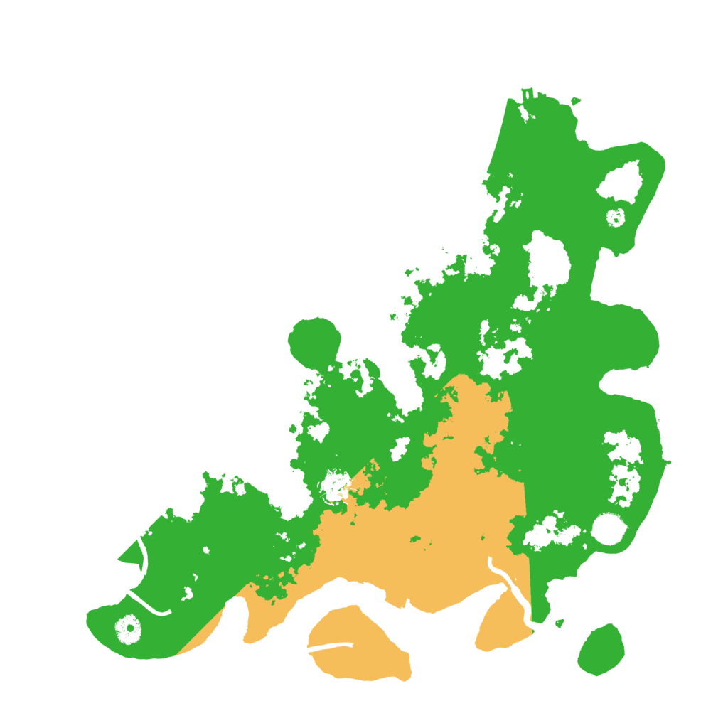 Biome Rust Map: Procedural Map, Size: 4000, Seed: 8304337