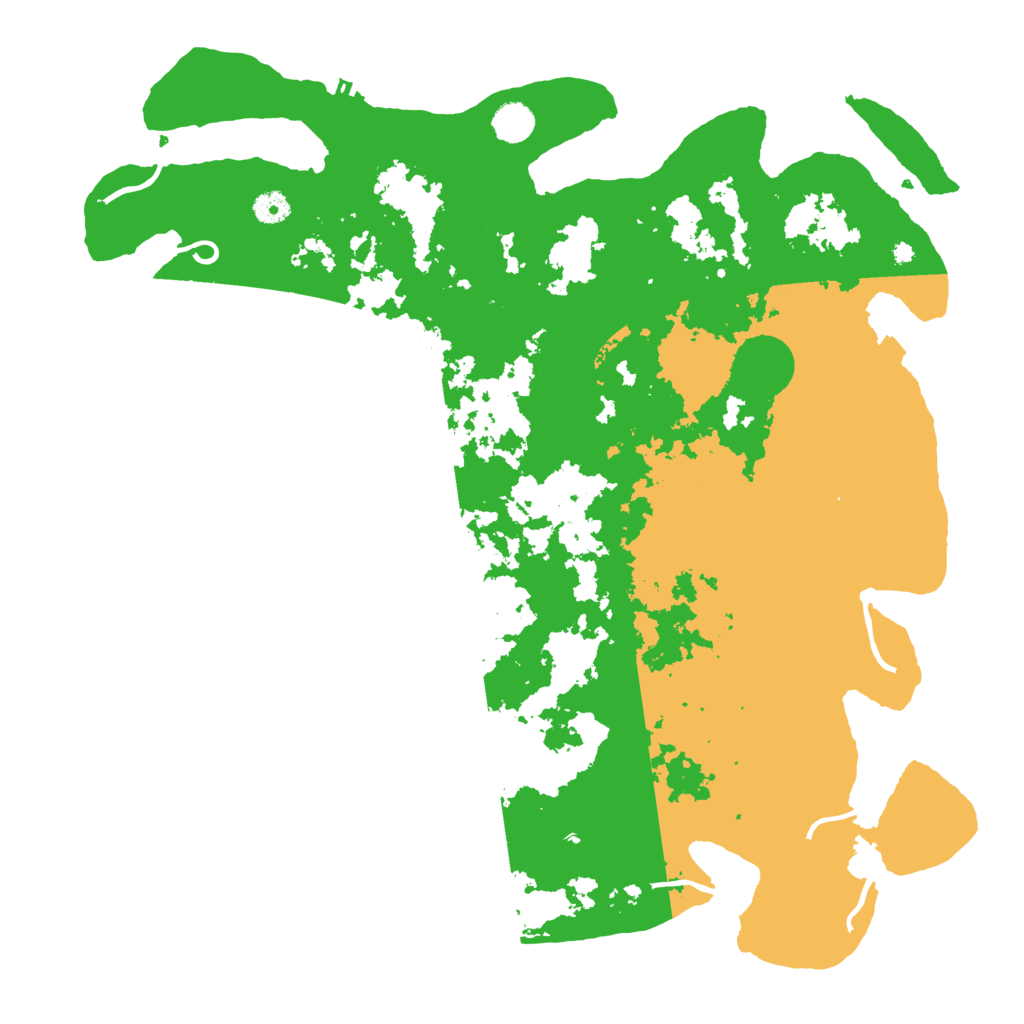 Biome Rust Map: Procedural Map, Size: 4500, Seed: 1095566553