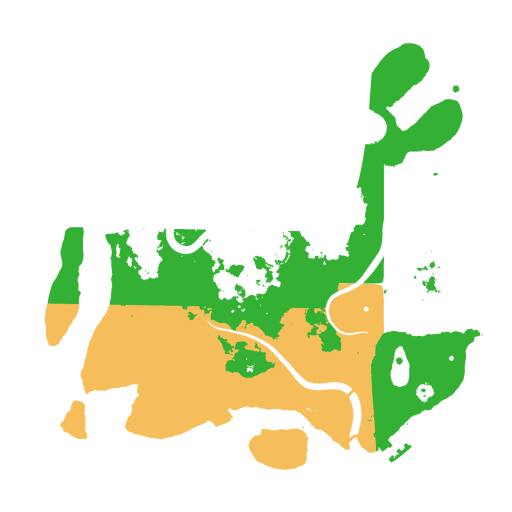 Biome Rust Map: Procedural Map, Size: 3000, Seed: 2008271362