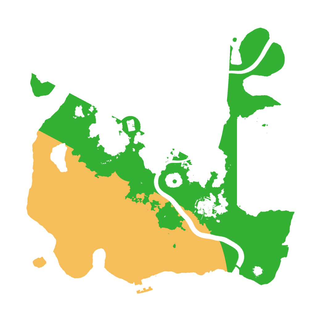 Biome Rust Map: Procedural Map, Size: 3000, Seed: 212001981