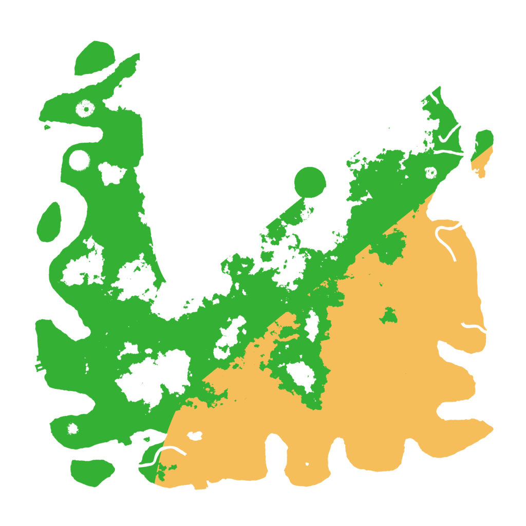 Biome Rust Map: Procedural Map, Size: 4500, Seed: 816482133
