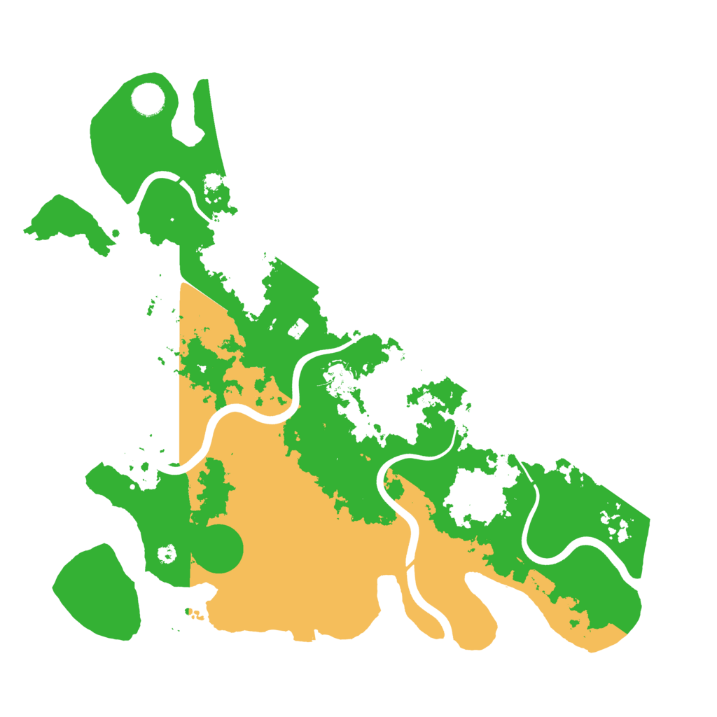 Biome Rust Map: Procedural Map, Size: 3850, Seed: 21604662