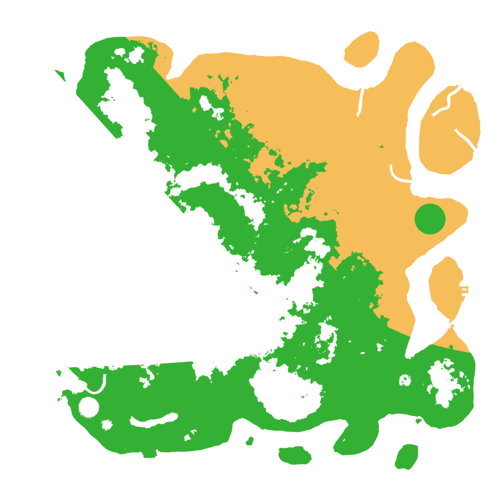 Biome Rust Map: Procedural Map, Size: 4300, Seed: 21914620