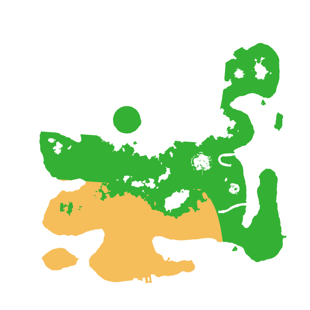 Biome Rust Map: Procedural Map, Size: 3000, Seed: 7797047