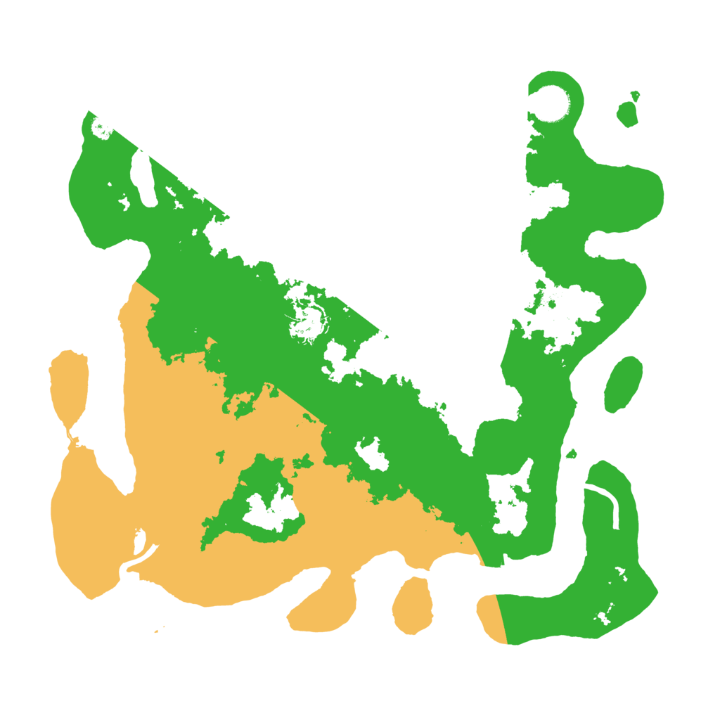 Biome Rust Map: Procedural Map, Size: 3450, Seed: 68141243