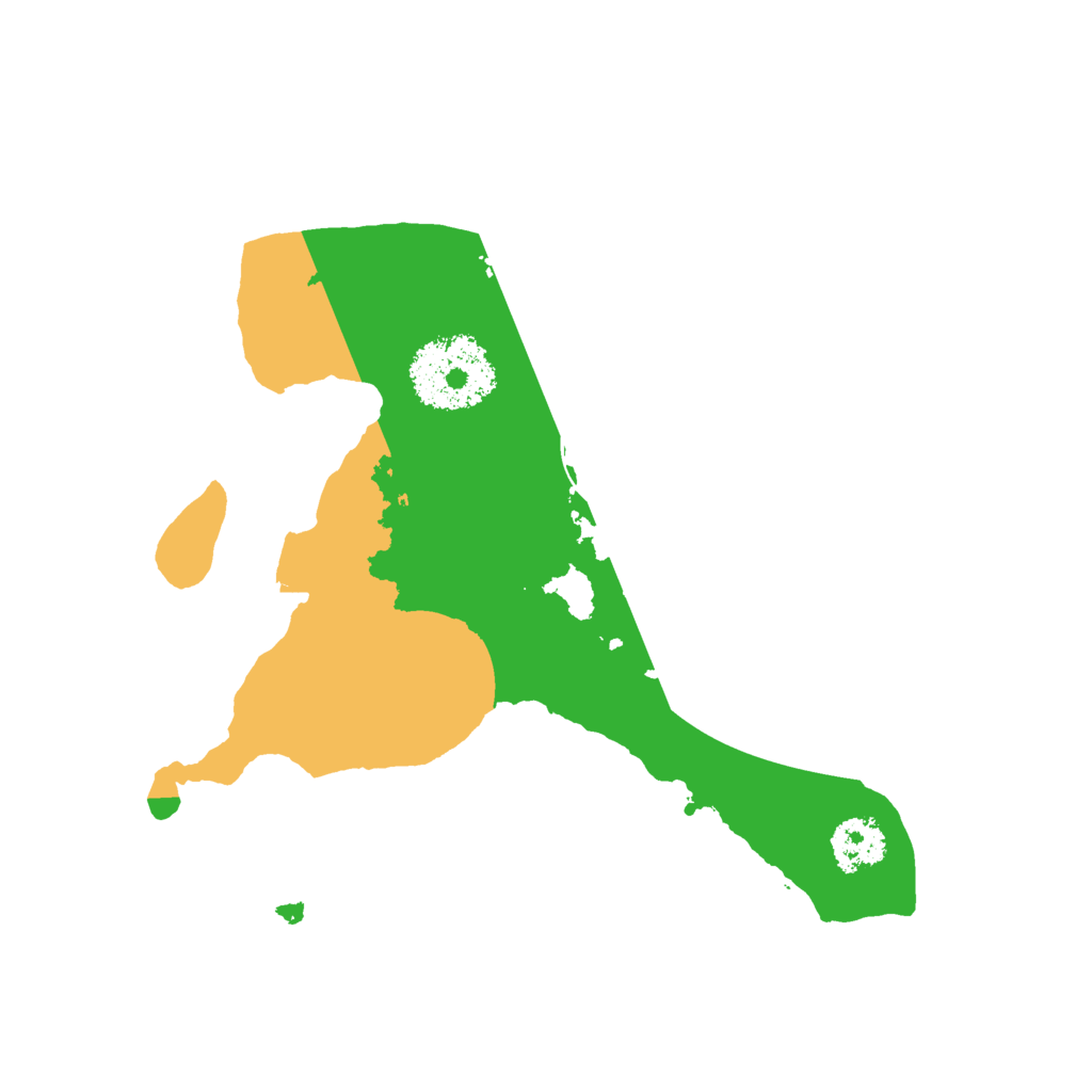 Biome Rust Map: Procedural Map, Size: 2100, Seed: 1184764397