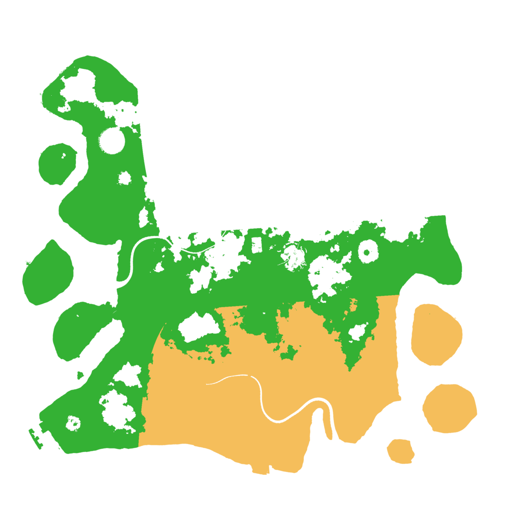 Biome Rust Map: Procedural Map, Size: 3450, Seed: 82308533