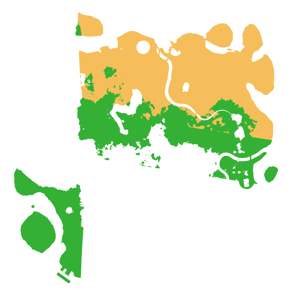 Biome Rust Map: Procedural Map, Size: 4000, Seed: 779605975