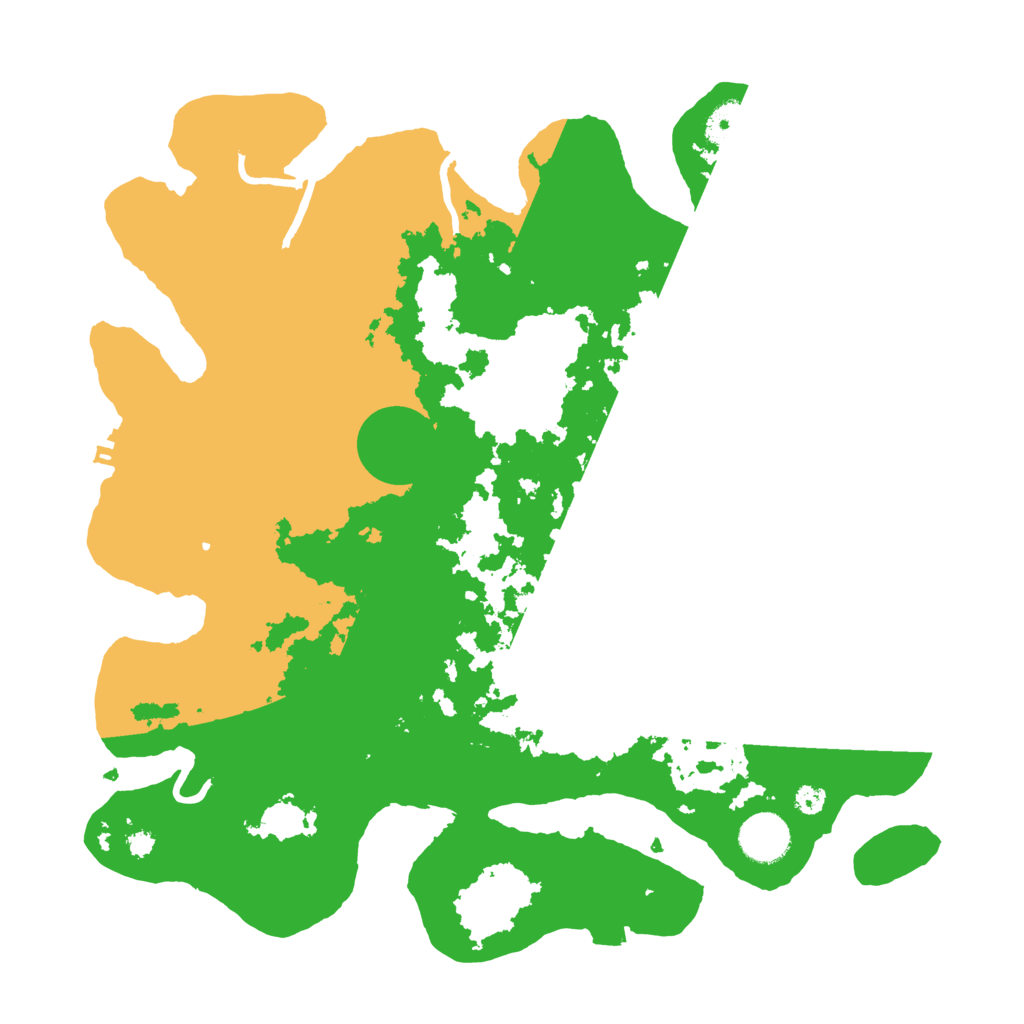 Biome Rust Map: Procedural Map, Size: 3579, Seed: 3579