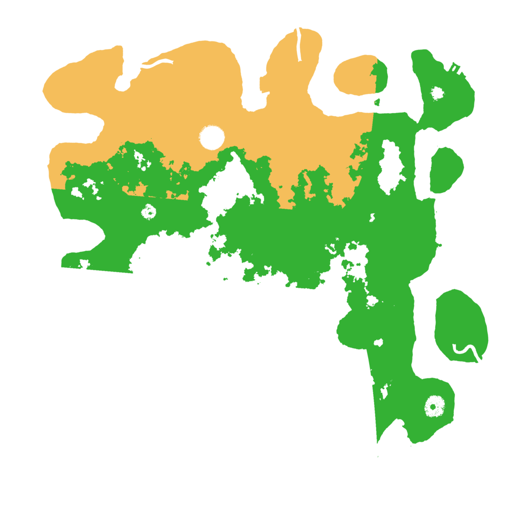 Biome Rust Map: Procedural Map, Size: 3700, Seed: 1184808605