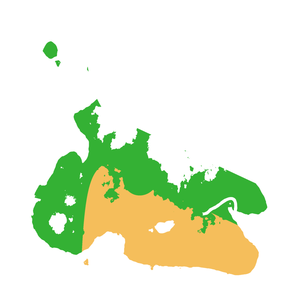 Biome Rust Map: Procedural Map, Size: 2561, Seed: 2034