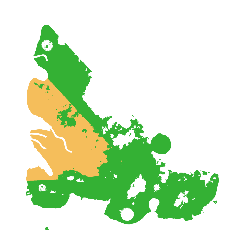 Biome Rust Map: Procedural Map, Size: 3400, Seed: 77346148