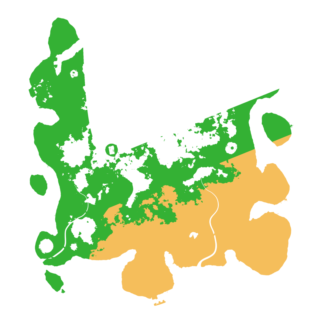 Biome Rust Map: Procedural Map, Size: 4000, Seed: 516733447