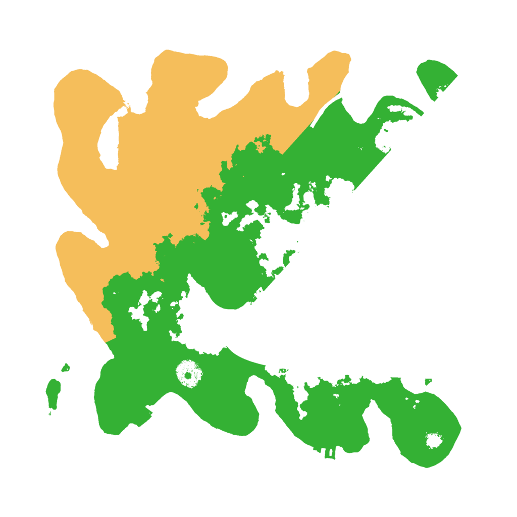 Biome Rust Map: Procedural Map, Size: 3000, Seed: 5077