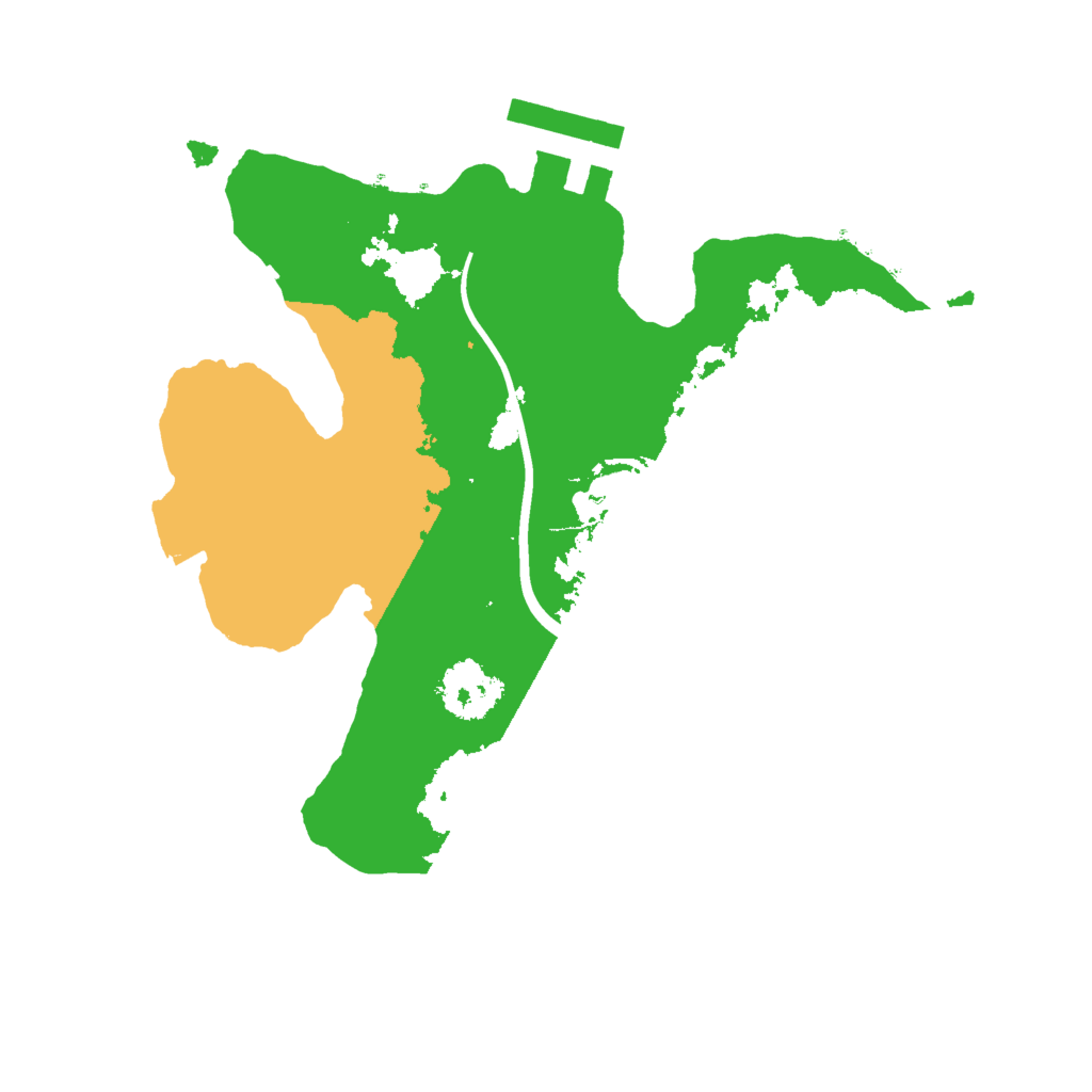 Biome Rust Map: Procedural Map, Size: 1900, Seed: 712372