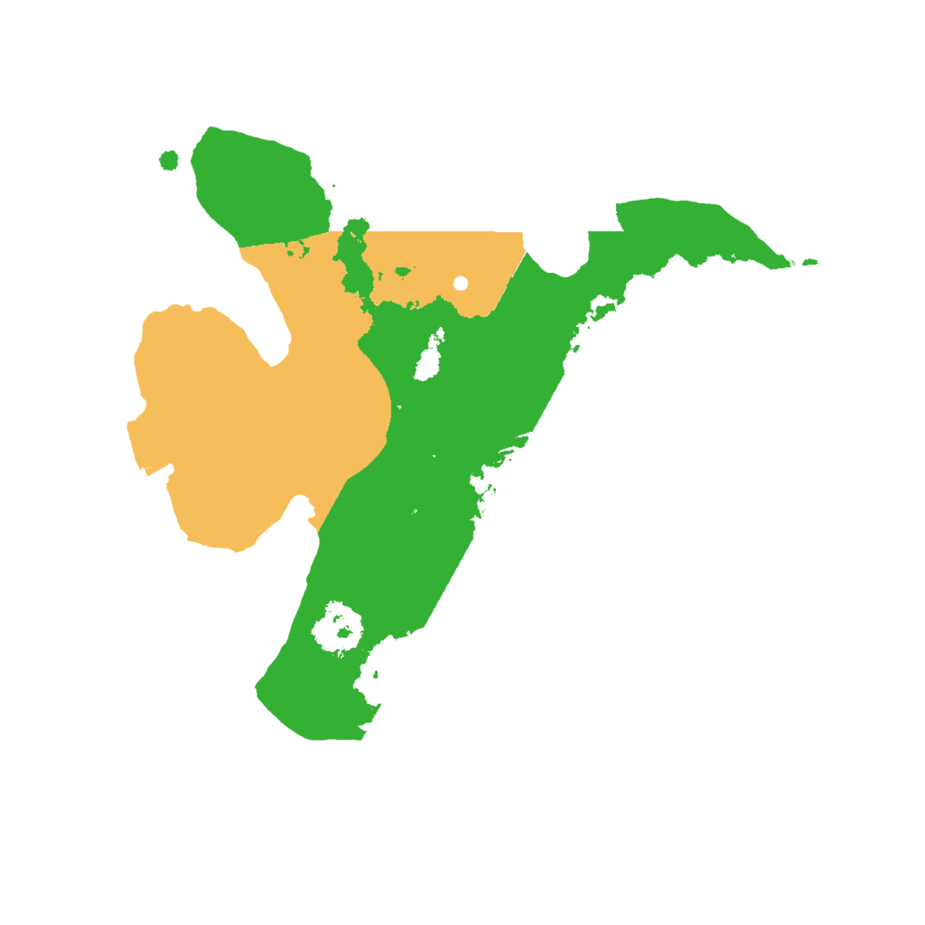 Biome Rust Map: Procedural Map, Size: 1900, Seed: 712372