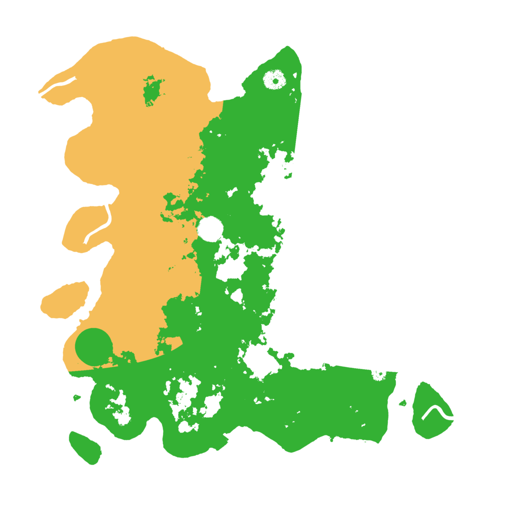 Biome Rust Map: Procedural Map, Size: 3649, Seed: 157